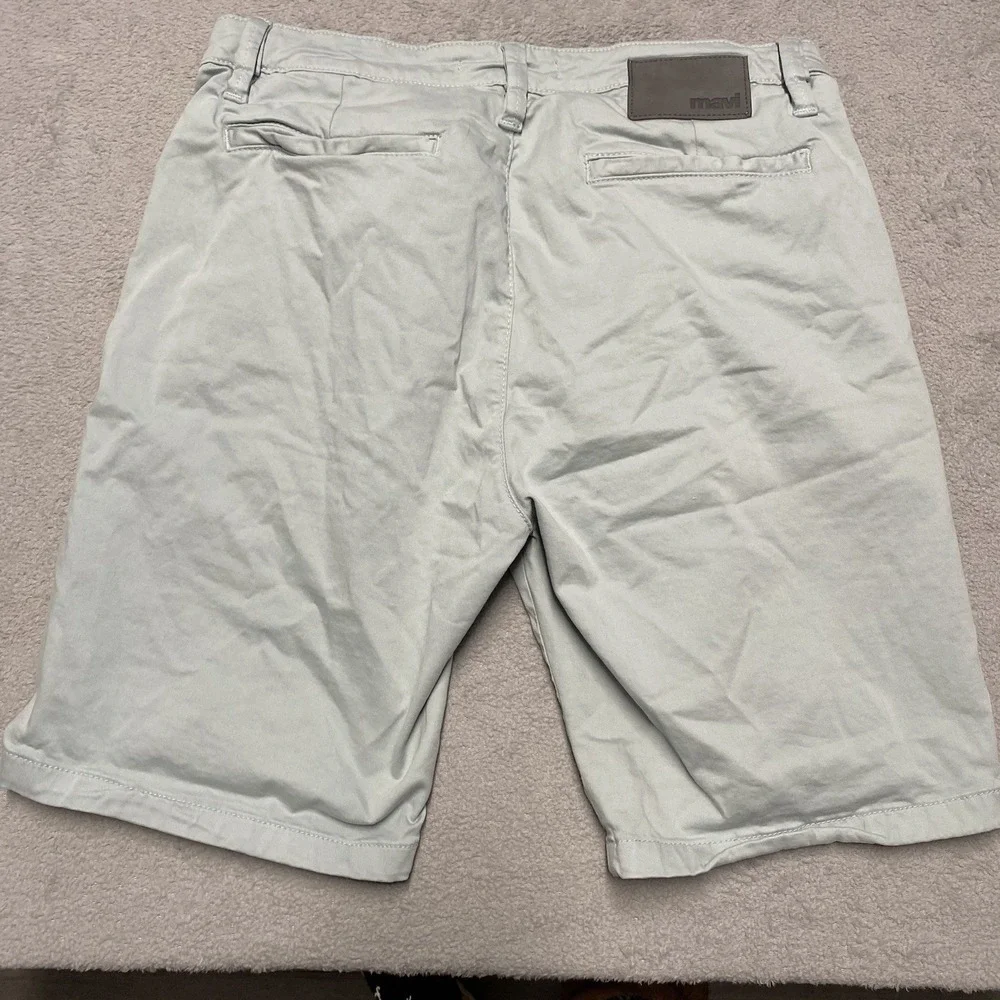 Mavi‎ Shorts Mens 31 Light Blue Green 8.5
